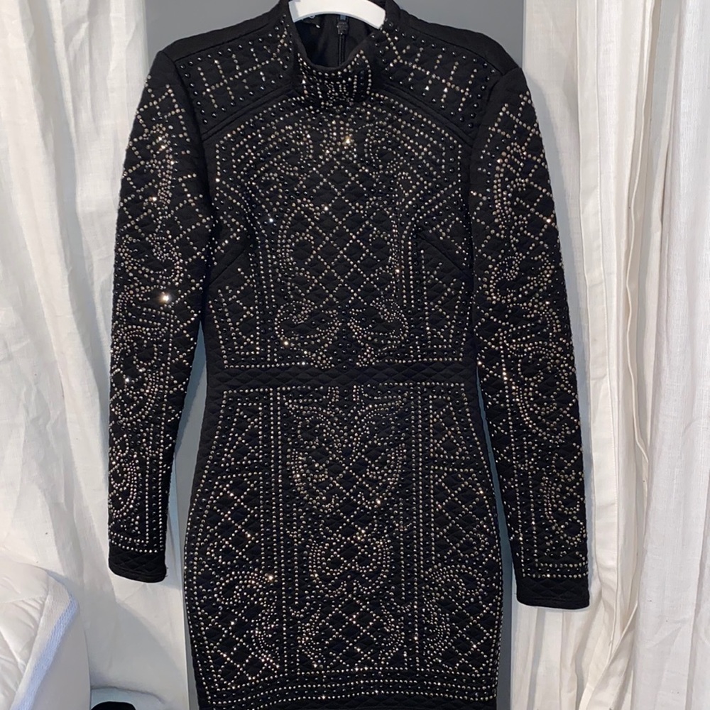 Bebe rhinestone dress